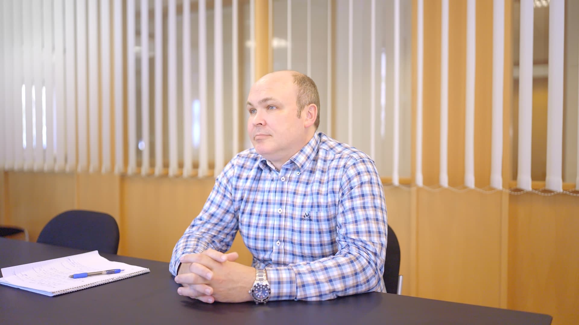 Man sitting at the conference room